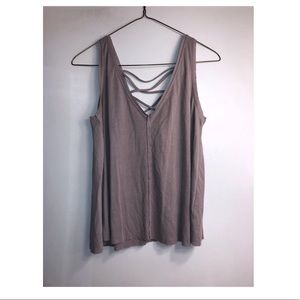 Lucky Brand Tank Top with Cross Back